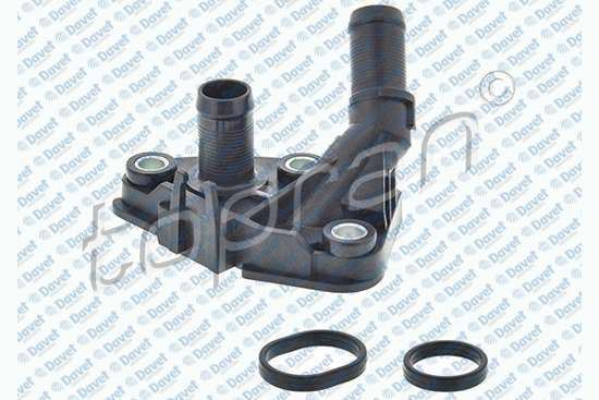 TOPRAN 701051001 Termostat Sportu (Flansi) Clio Iii-Kng-Mgn Ii-Modus-Logan-Micra-Note-Qashqai 1.5 Dci